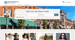 Desktop Screenshot of jobsinrichmond.com