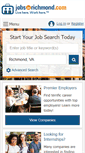 Mobile Screenshot of jobsinrichmond.com